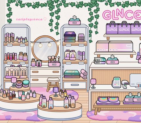 Princess Paper Dolls Printable, Toca Boca Hair Salon, Toca Life World Aesthetic Pfp, 가족 일러스트, Bad Room Ideas, Hello Kitty Bedroom, Free House Design, Create Your Own World, Adorable Homes Game