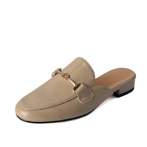 PRICES MAY VARY. Fashionable Buckle Slip On Loafer Shoes Comfortable and Soft Mules Shoes Leather Upper, Soft Lining, Slip-resistant Sole, Comfortable Insole. Whether resting at home or going out side, the mules are very convenient and easy to wear and take off. These backless loafers are suitable for any occasions. Comfortable, Casual and Fashionable Mules Shoes. Backless Flats Slide Loafer Shoes. Backless Loafers, Buckle Loafers, Flat Mules, Shoes Comfortable, Shoes Leather, Mule Clogs, Mules Shoes, Loafer Shoes, Comfortable Shoes