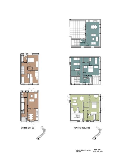 Gallery of Social Housing in Shangan Avenue / FKL architects - 23 Social Housing Architecture, Floor Plants, Social Housing, Unit Plan, Architectural Drawing, Diagram Architecture, Architecture Presentation, Architecture Plan, Architecture Drawing