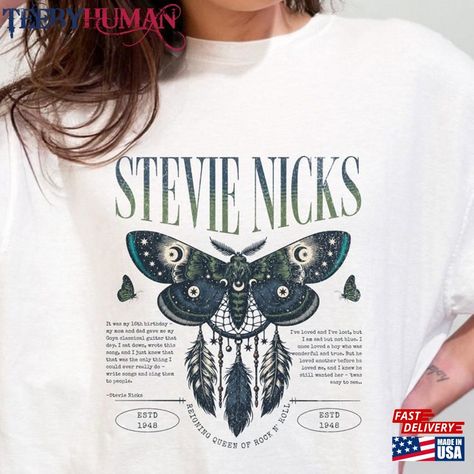 Stevie Nicks Vintage Fleetwood Mac Shirt Butterfly Retro Dreamcatcher Unisex Sweatshirt Check more at https://teebyhuman.com/product/stevie-nicks-vintage-fleetwood-mac-shirt-butterfly-retro-dreamcatcher-unisex-sweatshirt/ Fleetwood Mac Shirt, Fleetwood Mac, Stevie Nicks, 16th Birthday, Boys Who, Unisex Sweatshirt, Dream Catcher, Songwriting, Unisex T Shirt