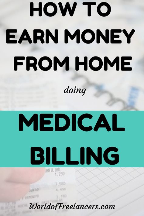 Want to earn money from home? Read this post and learn how to do freelance medical billing! Medical billers have great work at home jobs and earn more money than many other work from home jobs. Medical billing and coding are two separate jobs which are often done by just one person. In this post you'll find out about medical billing training and a combo of medical billing and coding training. Learn more in this post! #medicalbilling #medicalbillingtraining #WorldofFreelancers How To Get Medical Bills Off Credit, Medical Billing And Coding Cheat Sheets 2023, Medical Billing And Coding Training, Hospital Bills Receipt Usa, Health Information Management, Medical Coder, Medical Business, Billing And Coding, Medical Billing And Coding