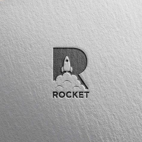 Rocket Logo, Rockets Logo, Logo Desing, Inspiration Logo Design, Startup Logo, Quality Logo, Marca Personal, Logo Designer, Minimalist Logo Design