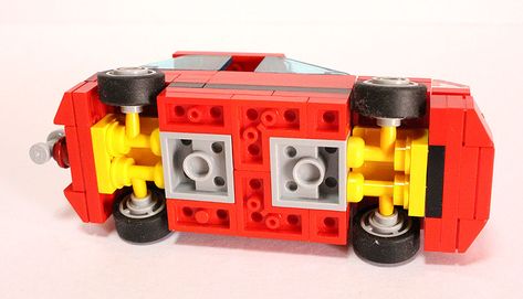 Legos Car, Lego Car Moc, Lego Cars Instructions, Lego Diy Crafts, Best Lego Sets, Lego Transformers, Lego 4, Hot Wheels Cars Toys, Lego Truck