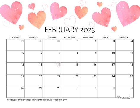 February 2016 Calendar, Febuary Calander 2023, Free Calendar 2023, February Calendar 2023, Valentine Calendar, Calender 2023, Printable Calender, Calendars 2023, December Printable