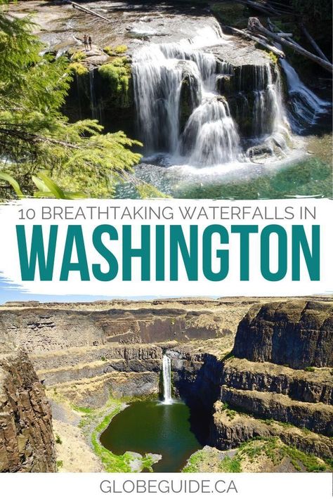 From family friendly hikes to spectacular hidden gems, here are 10 of the best waterfalls in Washington state. Washington state waterfalls | USA travel | Travel in the USA | PNW | Pacific Northwest travel | Washington photography | Washington waterfalls Washington Waterfalls, Washington Photography, West Coast Travel, Pacific Northwest Travel, Washington State Travel, Waterfall Hikes, Backpacking Tips, American Travel, Travel Pins