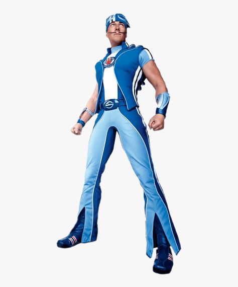 Sportacus Lazy Town Wallpaper, Lazytown Sportacus, Lazy Town Sportacus, Magnus Scheving, Robbie Rotten, Lazy Town, Blue Suits, Discovery Kids