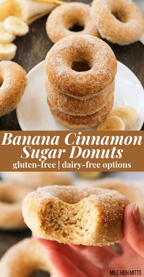 Dairy Free Vanilla Ice Cream, Gluten Free Donut Recipe, Unprocessed Recipes, Glutenfri Baking, Vegan Doughnuts, Patisserie Sans Gluten, Cinnamon Sugar Donuts, Gluten Free Donuts, Tea Snacks