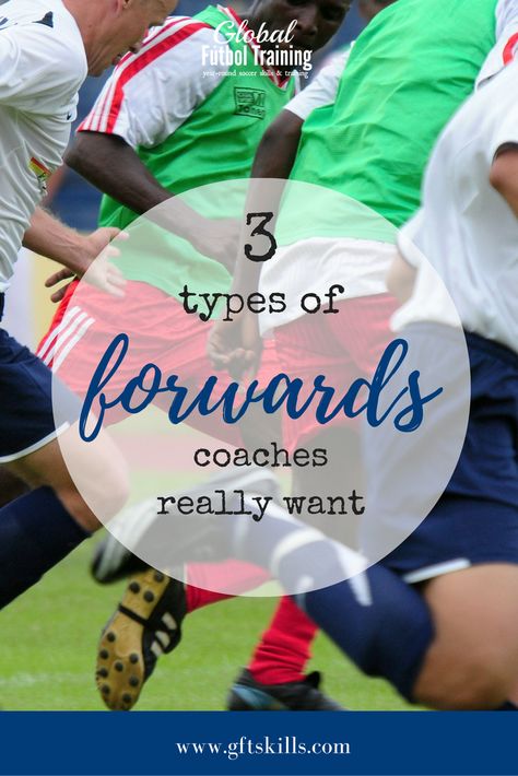 Most people know that a forward in a soccer position can have a couple of different names {such as a striker, central forward, or finisher}. Beyond the name of the position there are several styles of forward, and depending on the formation used or the opposing team's style of play, each can differentiate the role of the forward. Few players carry all the roles, so you will find that the most player possesses 1 of these 3 traits more than others. Find out which one you are on the blog! Workouts Soccer, Aesthetic Soccer, Soccer Post, Soccer Positions, Soccer Aesthetic, Soccer Clothes, Messi Gif, Cleats Soccer, Soccer Design