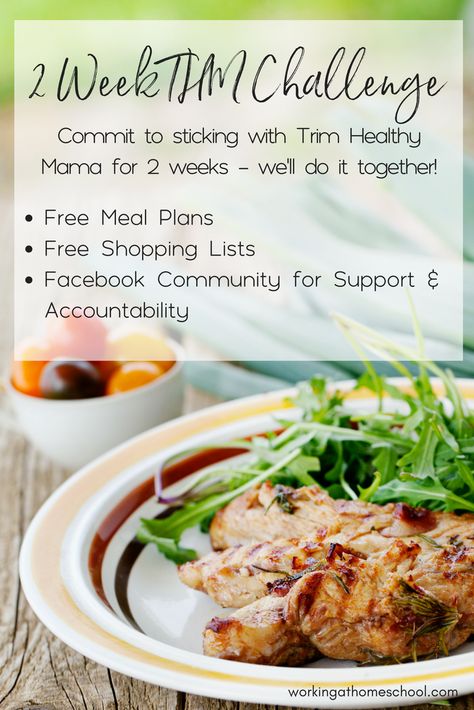 Thm Meal Plans, 2 Week Challenge, Trim Healthy Recipes, Trim Healthy Mama Plan, Trim Healthy Momma, Trim Healthy Mama Recipes, Week Challenge, Healthy Menu, Thm Recipes