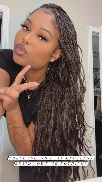 Hair Styles Braids, Styles Braids, Goddess Braids Hairstyles, Braided Cornrow Hairstyles, Cute Box Braids Hairstyles, Pelo Afro, Protective Hairstyles Braids, Box Braid, Box Braids Styling