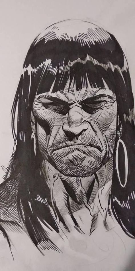 Conan The Barbarian Art, Conan The Barbarian Comic, Conan Barbarian, Barbarian Art, Hyborian Age, Conan The Destroyer, Conan The Barbarian, Red Sonja, Bd Comics