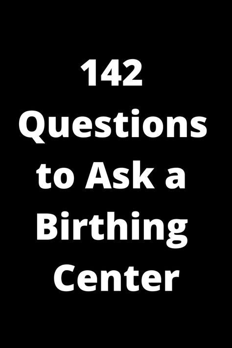 Explore our comprehensive list of 142 questions to ask a birthing center during your pregnancy journey. Being well-informed and prepared is essential for a smooth and empowering birthing experience. From facilities to policies, make sure to cover all bases with these insightful inquiries. Ensure you feel confident and comfortable with your choice of birthing center by asking the right questions. Your peace of mind matters most as you anticipate the arrival of your little one. Questions To Ask Birthing Center, Birthing Center, Birth Pool, Water Birth, Birth Center, Asking The Right Questions, Prenatal Care, Postnatal Workout, Staff Training