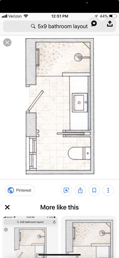 Standard Bathroom Size Floor Plans, Small 3 Piece Bathroom Layout, Bathroom Laundry Combo Floor Plans, 5x8 Bathroom Layout, Small Bathroom Layout Floor Plans, Laundry Layout, New Bathroom Designs, Small Bathroom Layout, Bathroom Floor Plans