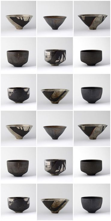 Japanese Clay Pottery, Pottery Form Ideas, Japanese Tea Bowls Ceramic Pottery, Japanese Ceramic Bowls, Japanese Bowls Ceramic, Ceramic Bowl Shapes, Ceramic Sets Ideas, Professional Dresses For Work, Japanese Ceramics Pottery