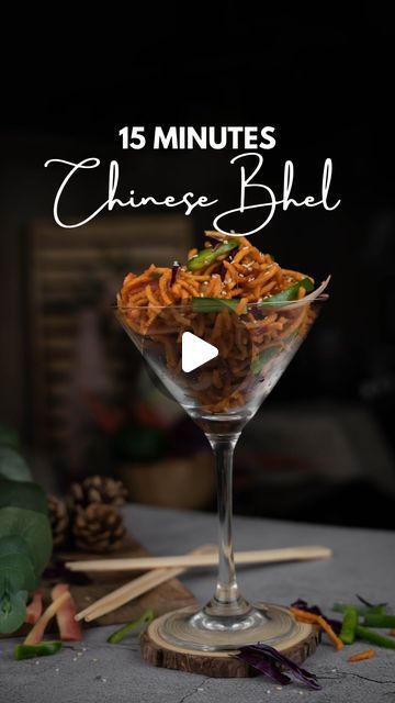 Tanya Bhatia | The Grace Kitchen on Instagram: "Make the Best Ever Chinese Bhel 🍝 Comment below for the recipe 👇🏻 Don’t forget to follow @thegracekitchen_tgk for more ♥️ #chinesebhel #noodles #noodle #noodles🍜 #chinesefood #indochinese #indochinesefood #streetfood #streetfoodindia #thegracekitchenrecipes #thegracekitchen #trendingreels" Chinese Bhel Recipes, Chee Cheong Fun Recipe, Chinese Bhel Recipes Street Food, Chow Mei Fun Recipe Chinese Food, Chinese Bhel, Bhel Recipe, Indo Chinese Recipes, Party Snacks, Chinese Food