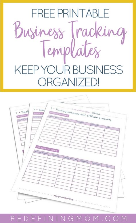 FREE Business Tracking Printable Templates digitalplanner #freeprintableblogplanner📗. Order Organization Business, Small Business Planner Free Printables, Free Business Planner, Business Organization Printables, Free Business Printables, Small Business Printables, Business Binders, Business Printables, Business Checklist