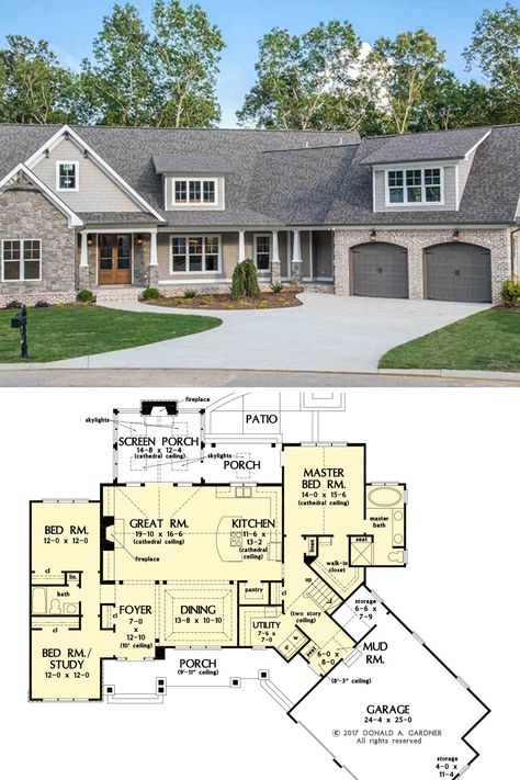 House Floor Plans One Level 3000 Sq Ft, 3 Bedroom Single Story House Plans Open Floor, One Story 3 Bedroom Open Floor Plan, 2023 Home Floor Plans, House Plans Less Than 2000 Sq Ft, Reverse Story And A Half House Plans, Modern Farmhouse 2000 Sq Ft, One Story Open Concept House Plans, New House Plans One Level