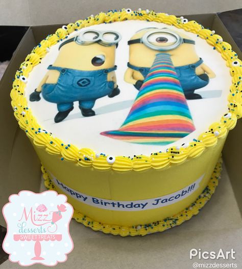 Minions Buttercream Cake Sour Cream Pound Cake, Minion Birthday Party, Minion Birthday, Cake Cake, Fresh Berries, Buttercream Cake, Pound Cake, Kids Cake, Family Favorites