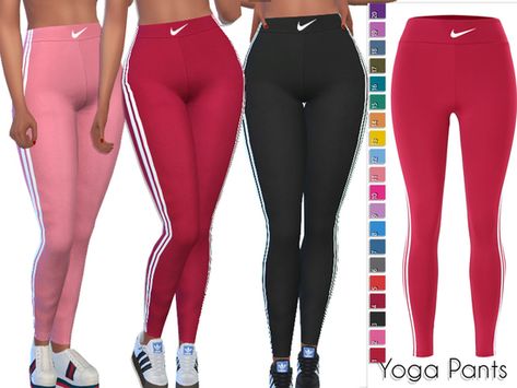 Summer Yoga Pants available in 20 colors.  Found in TSR Category 'Sims 4 Female Athletic' Die Sims 4, Sims 4 Traits, Summer Yoga, Sims 4 Teen, Sims 4 Toddler, Sims Four, Sims4 Clothes, Sims 4 Cc Packs, Sims 4 Collections