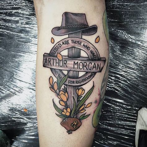 Dead Tattoo, Redemption Tattoo, Western Tattoos, Red Dead Redemption Ii, Red Redemption 2, Fire Tattoo, 2160x3840 Wallpaper, Gaming Tattoo, Tattoo Project