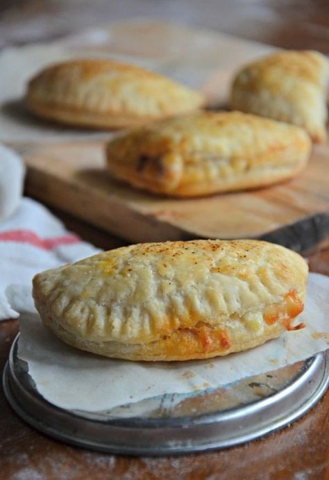 Savory Pasties, Sweet Potato And Chorizo, Sweet Potato Chorizo, Potato Chorizo, Easy Make Ahead Appetizers, Hand Pies Savory, Hand Pie Recipes, Apple Hand Pies, Pie Maker