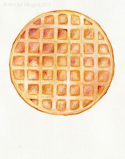 Kendyll Hillegas — I do love waffles. Waffle Wallpaper, Coffee Poster Design, Eggo Waffles, Egg Waffle, Stranger Things Poster, Cake Topper Tutorial, Waffle House, Coffee Poster, Kawaii Doodles