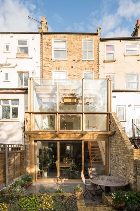 Glass House Extension, Glazed Extension, Victorian Terrace Extension, Terrace House Extension, Two Storey Extension, Architecture Extension, Terrace Extension, Oak Framed Extensions, Uk Houses