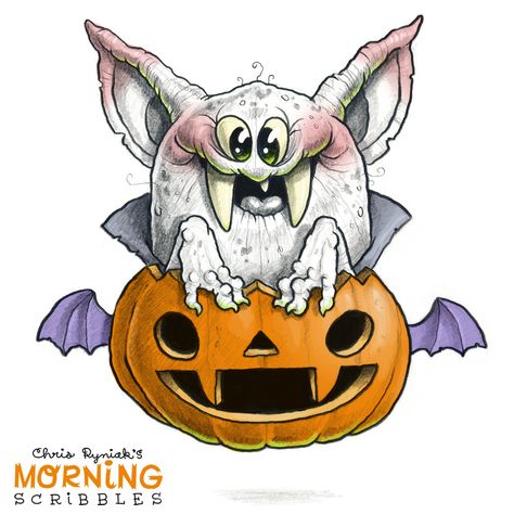 Chris Ryniak Morning Scribbles Halloween, Chris Ryniak Morning Scribbles, Morning Scribbles, Chris Ryniak, Cute Monsters Drawings, Drawing Rocks, Monster Book Of Monsters, Monster Drawing, 3d Art Drawing