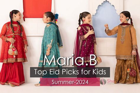 Top Eid Picks for Kids: The Maria B Collection You Can’t Miss She9 https://she9.pk/top-eid-picks-for-kids-the-maria-b-collection-you-cant-miss/ . . . #she9 #kids #Kidsdresses #She9 #MariaB #MariabKids #cute #kid #childhood #She9fashion #mummy #mombaby #motherlove #onlinshopping #She9pk #weddingdressideas #weddingdressshop #weddingdresses #weddinginspiration #mariabofficial #mariabluxurylawn Maria B Collection, Maria B, Eid Collection, Wedding Dress Shopping, Mothers Love, Festival Wear, Kids' Dresses, Diwali, Mom And Baby