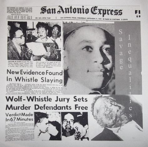 Emmett Till was born July 25, 1941 with both the sun and moon in Leo, the sign that craves recognition. He got more than he bargained for. RIP, Emmett. Emmett Till, Babylon The Great, Black Knowledge, Old Newspaper, Civil Rights Movement, English Language Arts, African History, African American History, History Facts