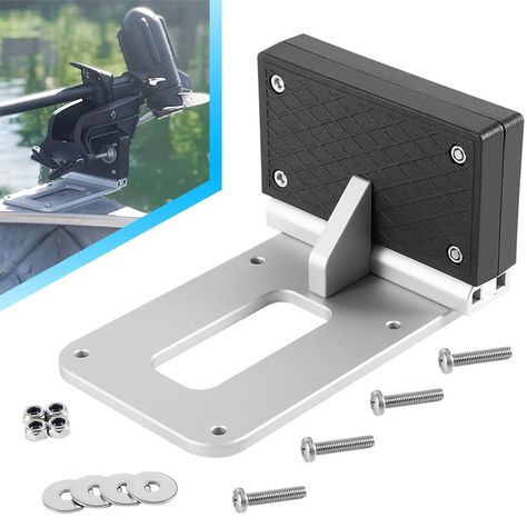 Transom Trolling Motor Mount for Kayaks/Kayak Motor Mount, Fit for Any Boat with A Flat Stern, For Kayak Trolling Motor Mount, Kayak Motor, Kayak Trolling Motor, Trolling Motor Mount, Kayak Trailer, Trolling Motor, Boat Engine, Sport Boats, Product Feature