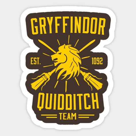 Gryffindor Quidditch team Gryffindor Stickers, Harry Potter Stickers, Harry Potter Poster, Pop Stickers, Bubble Stickers, Theme Harry Potter, Wallpaper Stickers, Harry Potter 2, Harry Potter Drawings