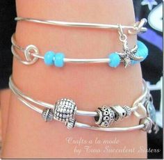 Pour l'idée.... Diy Wire Bracelet, Wire Bracelets Diy, Booth Diy, Adjustable Silver Bracelet, Jewelry Booth, Bracelet Message, Bracelets Leather, Bracelets Beads, Bracelets Easy