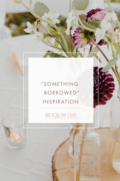 “Something borrowed” inspires couples to incorporate a lent item from those who have had a long and happy marriage. If you need something borrowed inspiration for your Michigan wedding, check out these unique tributes. Something Borrowed Ideas, Something Borrowed Wedding, Something Borrowed, Wedding Quotes, Michigan Wedding, Happy Marriage, The Borrowers, Michigan, Place Card Holders