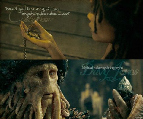 Love Davy Jones And Calypso, Tia Dalma, On Stranger Tides, Pirates Life, Love Is Comic, Best Villains, Captain Jack Sparrow, Davy Jones, Pirate Life