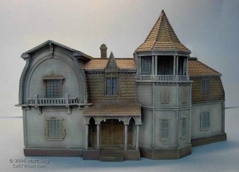 Modeling the Munsters House by Craig Wheeler – CultTVman's Fantastic Modeling The Munsters House, Munsters House, William Clayton, 1313 Mockingbird Lane, Eddie Munster, Herman Munster, Cast Iron Set, Black Sheep Of The Family, The Munster