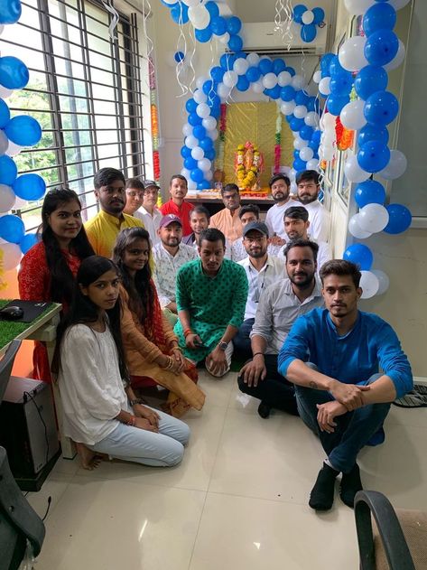 Samyotech Ganesh Chaturthi In-Office Celebration 2021.Ganpati Bappa Morya! Mangal Murti Morya! #GaneshChaturthi2021,#GaneshChaturthiCelebration,#ganeshchaturthi,#samyotech Ganpati Celebration, Designing Website, Ganpati Bappa Morya, Bappa Morya, Ios App Development, Branding Website, Social Media Optimization, Website Designing, Ganpati Bappa