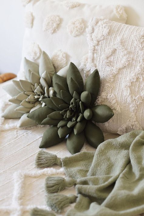 Southwest Nursery, Succulent Pillow, Nursery Interior Design, Nursery Boho, Cactus Pillow, Boho Room Decor, Boho Nursery Decor, Boho Room, Boho Home Decor