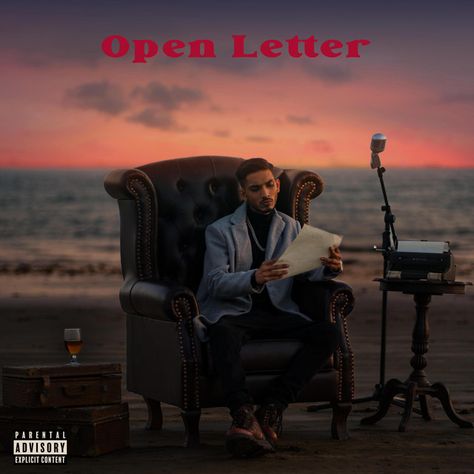 Open Letter Talha Anjum, Downer At Dusk Talha Anjum, Downers At Dusk, Downer At Dusk, Background Music Wallpaper, Otis Milburn, Talha Anjum, Rap Playlist, Album Wall