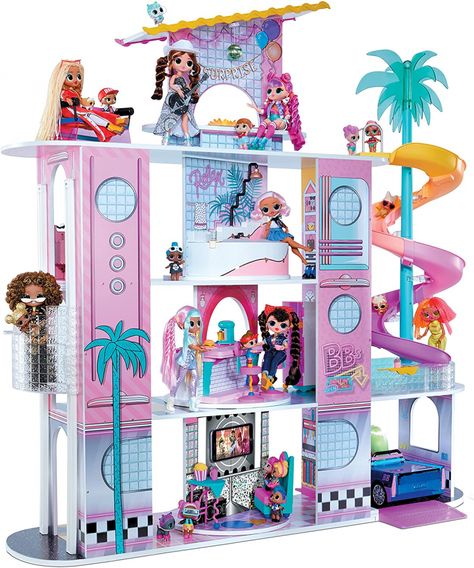 Lol Surprise Dolls Bedroom Ideas, Lol Room, Lol Dolls House, Diy Lol Doll House Cardboard, Lol Omg Movie Magic Dolls, Original Barbie Doll, Girls Furniture, Lol Omg, Surprise Dance