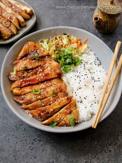 Teriyaki Aesthetic, Chicken Terriyaki, Yumtastic Recipes, Chicken Sushi, Vegetarian Recepies, Tofu Chicken, Body Guide, Teriyaki Recipe, Teriyaki Tofu