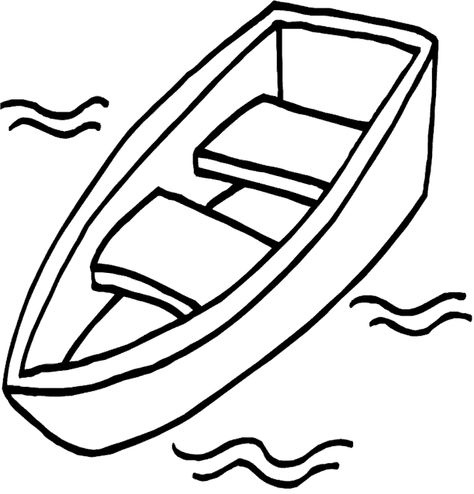 boat.gif (611×637) Free Coloring Pictures, Boat Tattoo, Simple Boat, Airplane Coloring Pages, Train Coloring Pages, Nursery Crafts, Spring Coloring Pages, Bible Coloring, Easy Coloring Pages