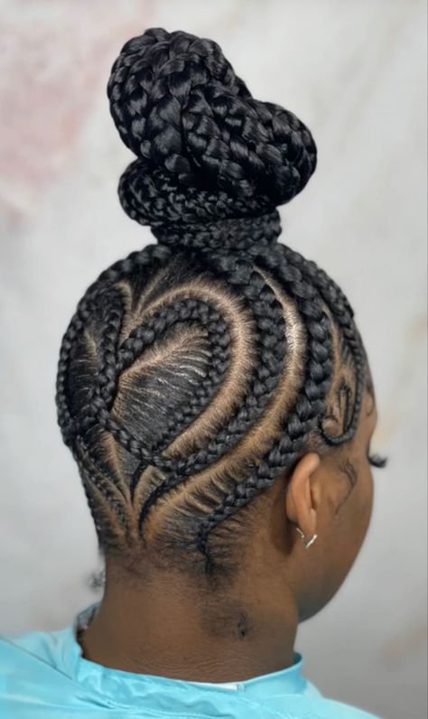 Cornrow Updo Hairstyles Natural Hair, Updo Feed In Braids Hairstyles, Braided Cornrow Hairstyles Updo, Braids Updo For Black Women, Girls Cornrow Hairstyles, Feed In Braids Hairstyles, African Hair Braiding Styles, Cute Braided Hairstyles, Braided Cornrow Hairstyles