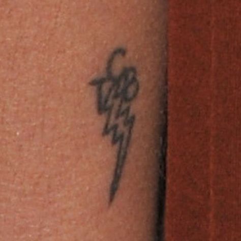 erin-wasson-tcb-tattoo Elvis Song Tattoos, Elvis Lightning Bolt Tattoo, Tcb Tattoo Elvis, Small Elvis Tattoo Simple, Elvis Presley Tattoos Ideas, Tcb Tattoo, Elvis Tattoo, Elvis Tcb, Bolt Logo