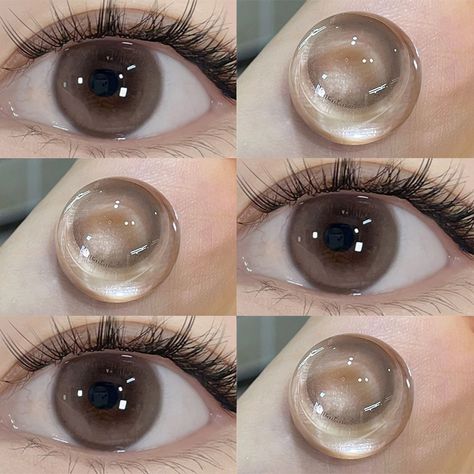 Milky apricot Contact Lenses yv32202 – Youvimi Korean Contact Lenses, Lenses Eye, Eye Cover, Contact Lens, Colored Contacts, Contact Lenses, Left And Right, Eye Color, Apricot