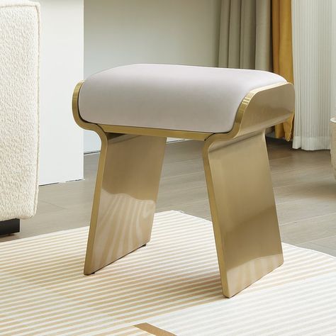 Vanity With Stool, Makeup Chair Design, Bathroom Vanity Chair Ideas, Vanity Chair Stool, Vanity Seating, Bathroom Vanity Chair, Makeup Vanity Stool, Makeup Vanity Chair, Bathroom Vanity Stool