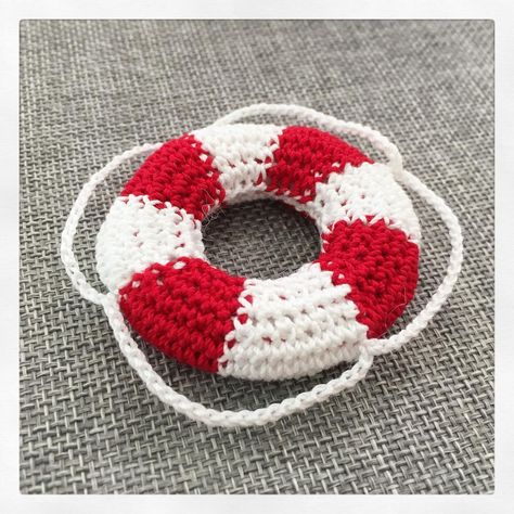 ...just added a rope to the lifebelt...love it!! . . . #crochet #amigurumi #かぎ針編み #Вязание #crochettime #haken #häkeln #uncinetto #hekle… Nautical Crochet Patterns Free, Crochet Boat Pattern Free, Crochet Ship Pattern, Boat Crochet, Nautical Amigurumi, Crocheted Fish, Fish Blanket, Nautical Crochet, Crochet Fish Patterns