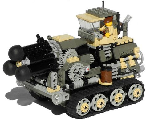 null Lego Dieselpunk, Lego Zombies, Lego Steampunk, Lego Wheels, Dieselpunk Vehicles, Brick Lego, Lego Universe, Green Juices, Lego Vehicles