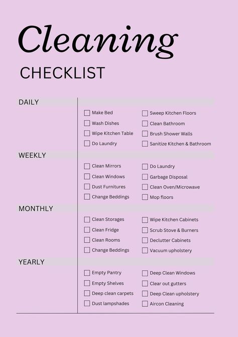 Motivation Checklist, Vision Book Ideas, Cleaning Goals, Organize Hacks, Family Chores, Weekly Chore Chart, Clean My Room, House Schedule, Daily Cleaning Checklist