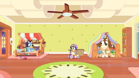 Bluey Season 3, Episode 16 | Phones Bluey Playroom, Codes Wallpaper, Dollhouse Makeover, Decals Codes, Bluey And Bingo, Bloxburg Decals Codes Wallpaper, Ideas Cumpleaños, Code Wallpaper, Bluey Birthday